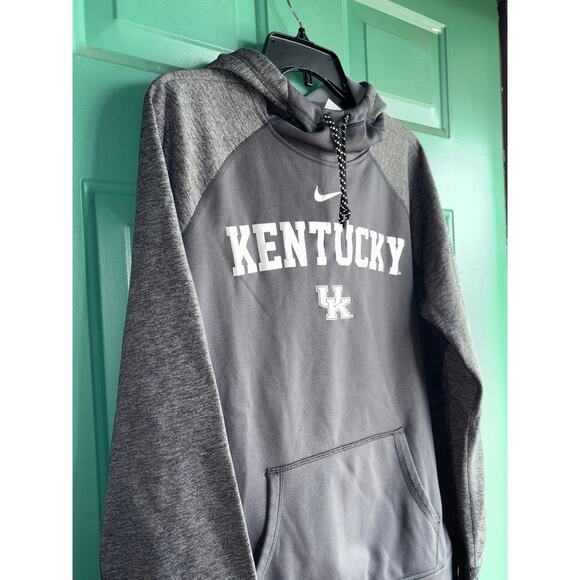 Nike thermafit XL Kentucky hoodie UK Wildcats gray *see measurements* - Picture 3 of 9